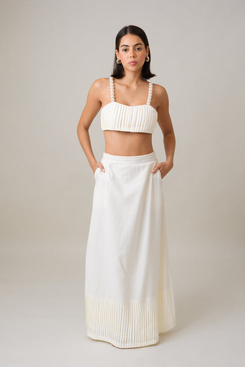 LINEN MARY TOP